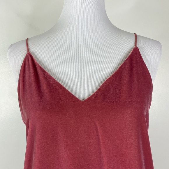 NWT Express Velvet Camisole Sz. S Pink - Picture 5 of 11
